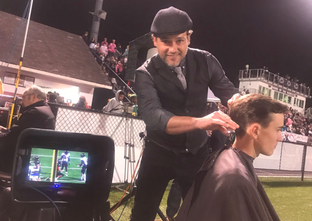 Fulton vs West Frank’s Barbershop Student Make-Over of the Game