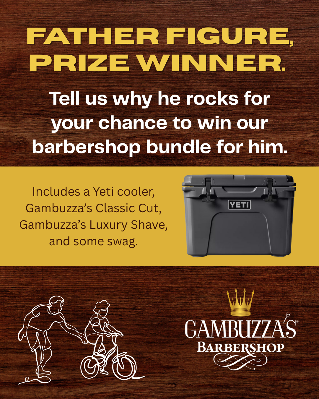 Gambuzza's Barbershop Father's Day Contest