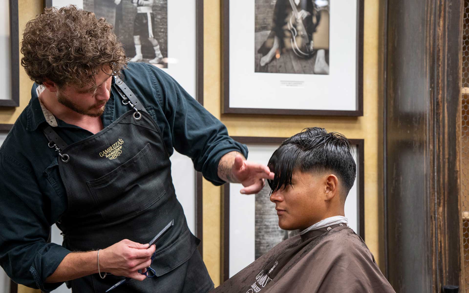Gambuzza's Barbershop, Tennessee and Texas
